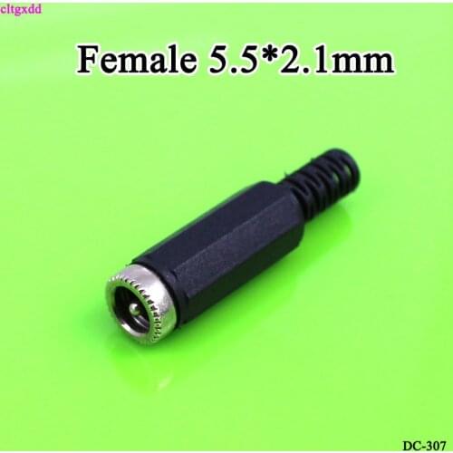 1pcs Female DC Power Jack Plugs Socket Adapter Connector 2.1/2.5mm x 5.5mm For Socket Repairs Tool 5.5*2.1mm 5.5*2.5mm