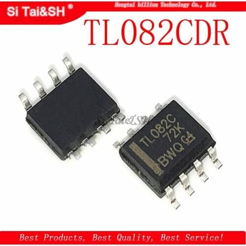 10PCS TL082CDR SOP8 TL082C SOP TL082 SMD New original