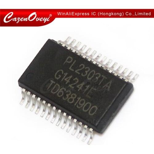 2pcs/lot PL-2303TA PL2303TA PL2303 SSOP-28 In Stock
