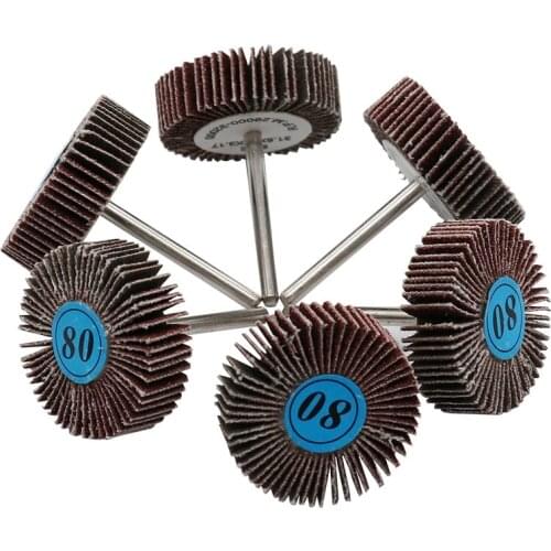 5PCS 32mm Grinding Wheel Dremel Accessory Set Grinding Wheel Head Sanding Machine Abrasive Sandpaper Derusting Polishing Tool