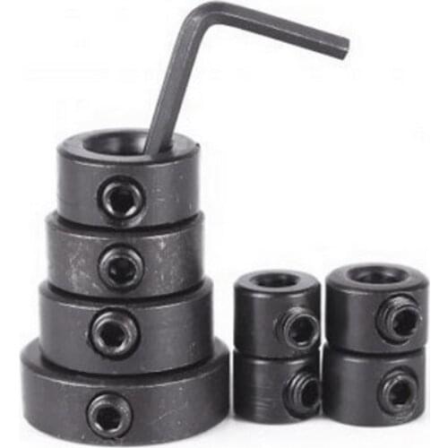8pcs 3-16mm Woodworking Drill Locator Drill Bit Depth Stop Collars Ring Positioner Drill Locator Wood Drill Bit