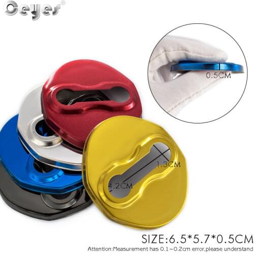 Ceyes Auto Decoration Accessories Case For Mitsubishi Outlander Lancer 10 Pajero l200 l300 2 3 4 Asx Car Styling Door Lock Cover