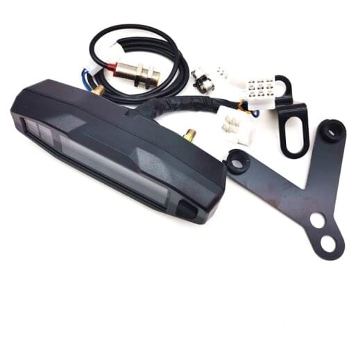 New Motorcycle LCD Speedometer Digital Odemeter Electric Injection And Carburetor Meter For Russian KR200
