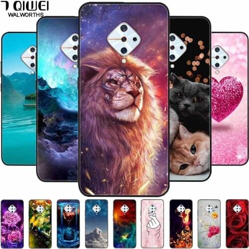 For vivo V17 Case Soft Silicone Colorful New TPU Phone Cover For Vivo 1920 Funda Bumper Protect Coque for VivoV17 V 17 Russia