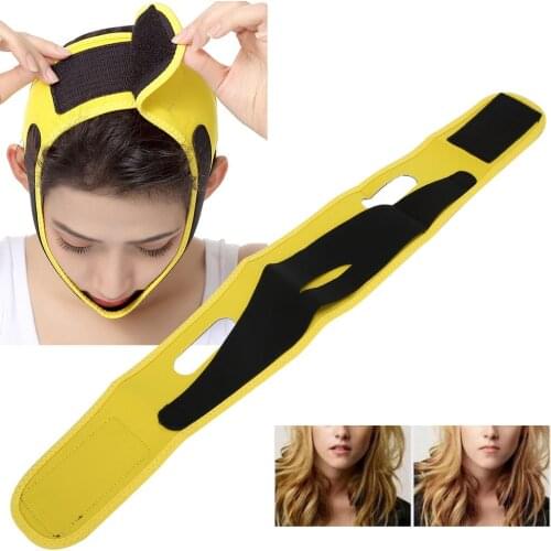 Breathable Face Lifting Belt Slimming V face Slimming Bandage Tightening Shaping Mask Double Chin Reducer Tool Posture Corrector