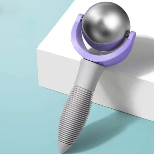 Cold Massage Ball Roller Steel Facial Ice Globes Physical Therapy Ice Ball For Muscle Pain Relief Facial Body Massager