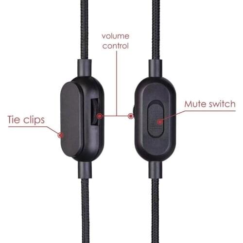 Audio AUX Cable Headphones Extension Cord Wire Compatible with Logitech Wired G433 G233 G Pro X Gaming Headsets