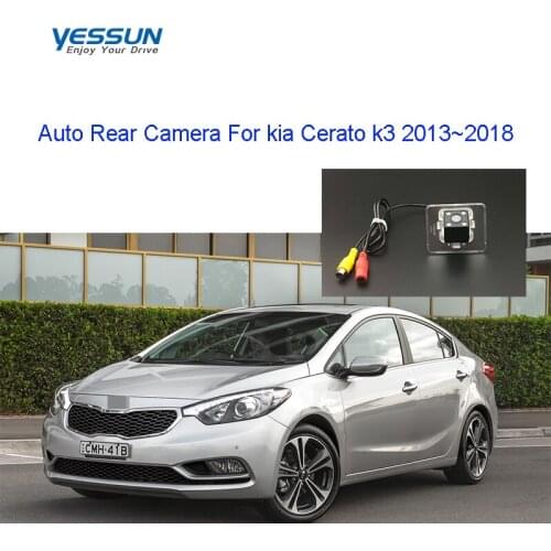 Yessun Night Vision rear view camera for kia Cerato k3 2013 ~ 2018 Original hole / license plate camera