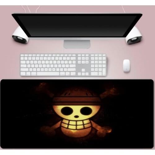 Mouse pad anime one piece king large table mat anime comics personalized picture custom computer rubber diy own carpet pad for g