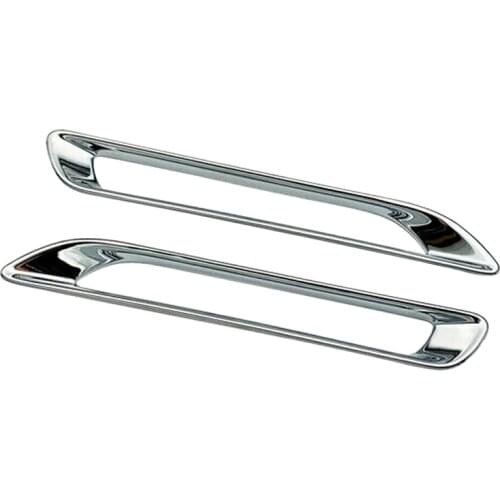 Rear Bumper Fog Light Lamp Cover Trim Decor Fits for 2019-2021 Toyota RAV4