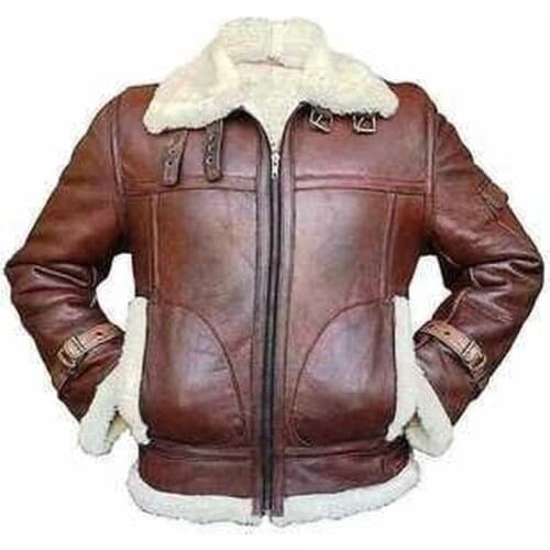 Leather Jacket Men Retro Winter Fashion Thick PU Plus Size Fleece Long Sleeve Lapel Casual Mens Clothing Lugentolo