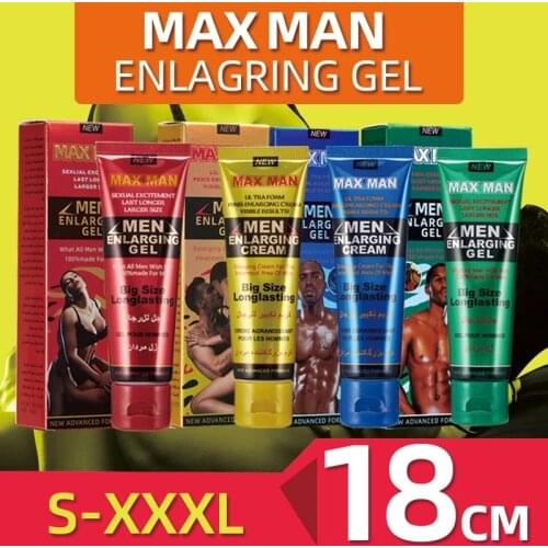 MAXMAN Male Penis Enlargement Cream Thicker Growth Erection Product Men Sex Products Sex Delay Anti Premature Ejaculation