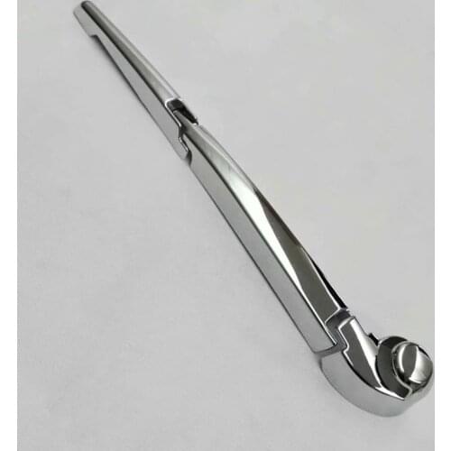 Rear window wiper rein nozzle window shield cover trim for MG ZS 2017,ABS chrome