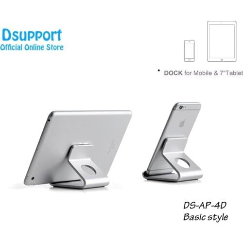 Desktop stand Aluminium Tablet Phone Stand Stable Anti-Slippery Tablet pc Mobile Phone Holder AP-4D