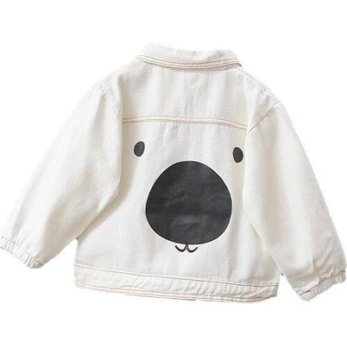 New Spring Children Boys Fashion Clothes Baby Girls Cartoon Jacket Autumn Kids Infant Cotton Clothing Toddler Casual Costume