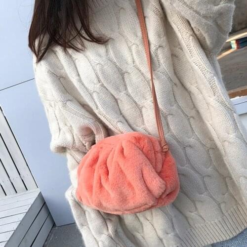 Bags For Women 2019 New Candy Color Hair Cosmetic Shoulder Bag Women Handbags Crossbody Bag For Women Purse Female Wallets Bolsa