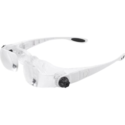 1.5X-3.8X Zoom Mobile Phone Eyeglass Magnifying Glass Glasses Loupe Cell Phone Screen Magnifier with Holder