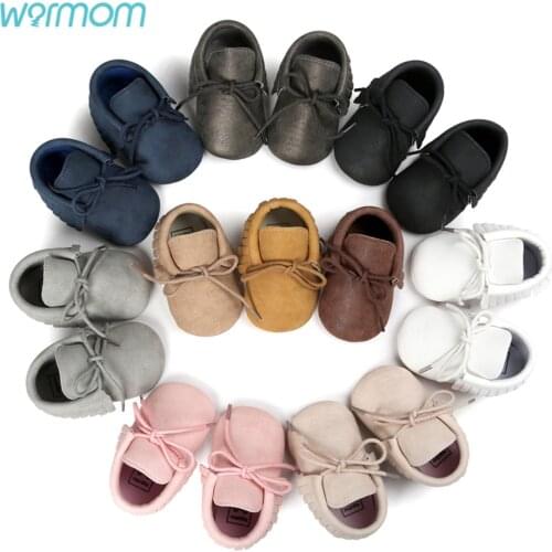 Warmom Kids Shoes for Girl Newborn Baby Accessories Princess Shoes Casual Shoes Toddlers With Soft Bottom Tassels Walker