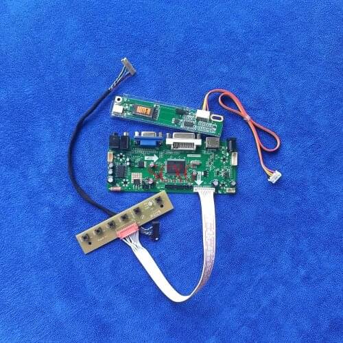 LCD panel controller board For LTD121EA41/LTD121EA4A/LTD121EA4G/LTD121EA4Z 1024*768 Kit 1CCFL VGA DVI HDMI-compatible LVDS-20Pin