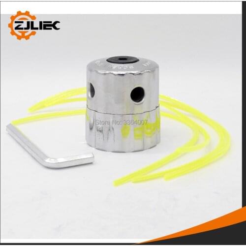 1pc Aluminium Trimmer head fit for varous brush cutter grass trimmer cutter weed eater different model trimmer