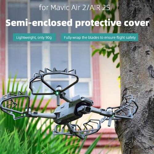 4pcs Propeller Guards for DJI Mavic Mini 2S /Air 2 Drone Quick Release Protective Ring Protector Cage Anti-collision Accessory