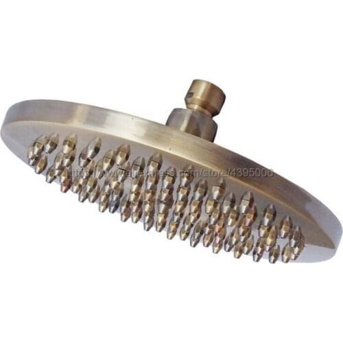 Antique Bronze Bathroom Shower Head Round 8" Rainfall Shower Head Bsh001