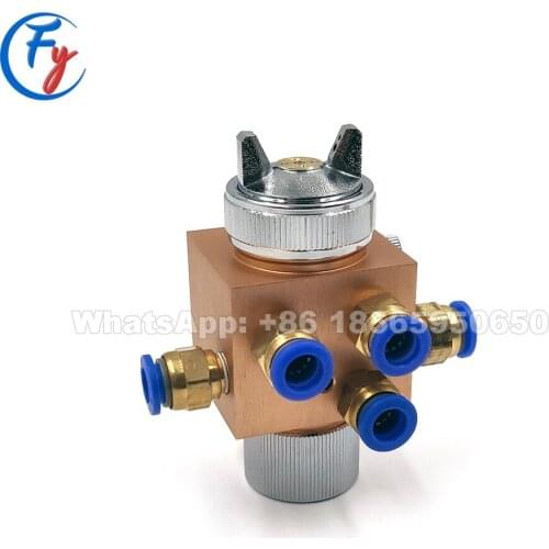 W-200 High Temperature Resistant Water Coolant Automatic Spray Gun, Fine Mist Paint Spray Gun,Glue Spray Gun,Air Spray Paint Gun