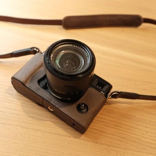 Taiwan TP Original Fuji X-PRO3 Camera Pack xpro3 Leather Leather Protective Cover Handle Handmade Cowhide