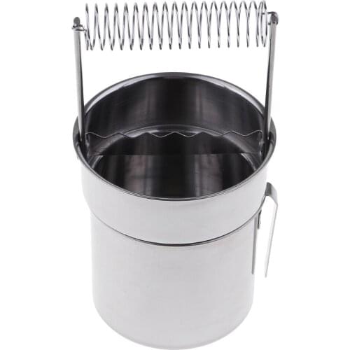Stainless Steel Paint Brush Washer Cleaner With Screen & Brush Holder Sprial