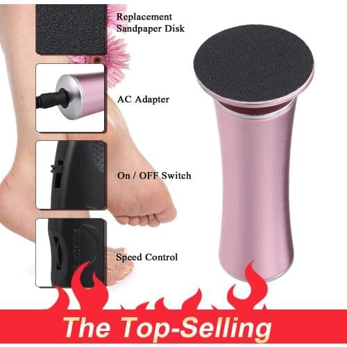 Electric Pedicure Foot Care Tool Files Callus Remover Rechargeable Sawing File For Feet Dead Skin Peel