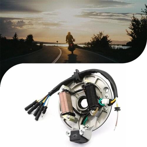 Jh70 Magneto Stator Plate Start Coil 70 90 110 125 Cc Dirt Pit Bike Go Kart 2 Coil Ssr High Performance Great Reliability