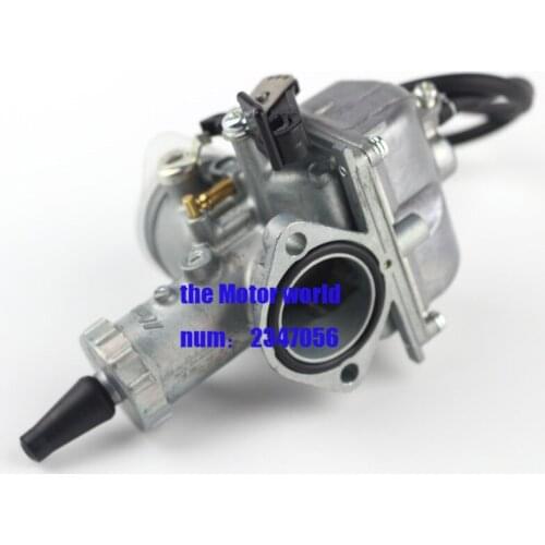 PZ19 19mm Handle Choke Carburetor for Honda CRF Carb 50 70 90 110 125CC Chinese ATV Go-karts w/ 4 Stroke Engine