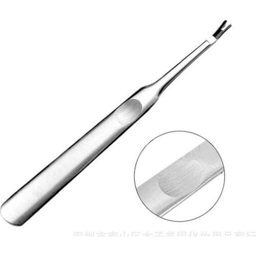 Dead Skin Fork Nipper Pusher Trimmer Callus Cuticle Remover Manicure Pedicure Stainless Steel Nail Art Tool Beauty