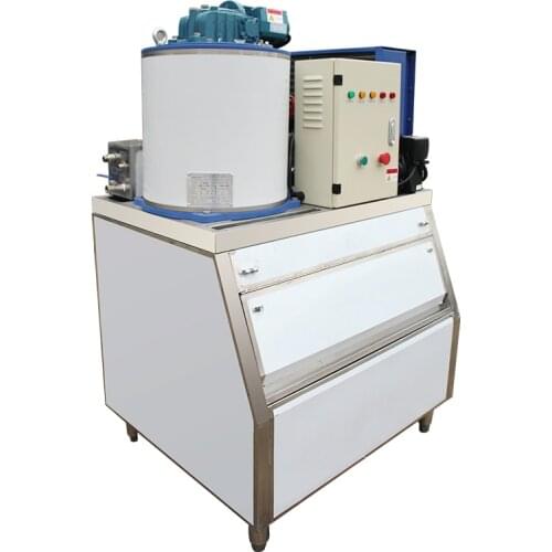 Fresh water commercial use 0.5ton flake ice machine for fish fresh keeping CFR BY SEA