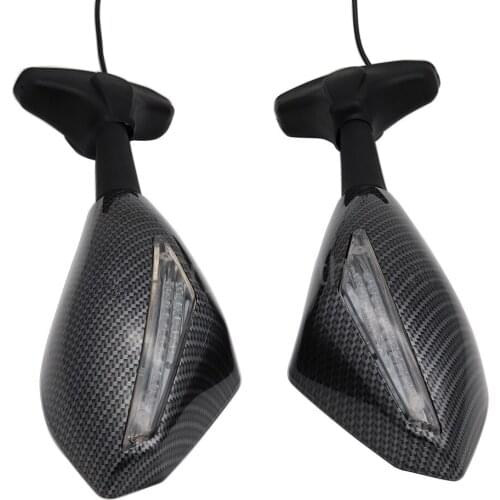 Motorcycle LED Turn Signal Rear View Side Mirrors For Honda CBF1000 10-11, CBR600 F4/F4I 1999-2006 2000 2001 2002 2003 2004 2005