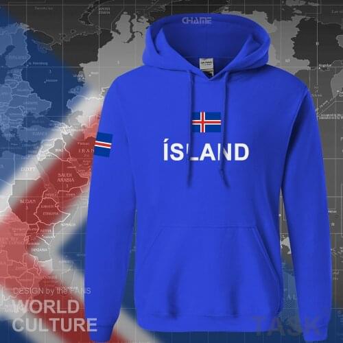 Iceland hoodie men sweatshirt sweat new hip hop streetwear island nation clothing 2017 sporting country ISL Icelander Icelandic