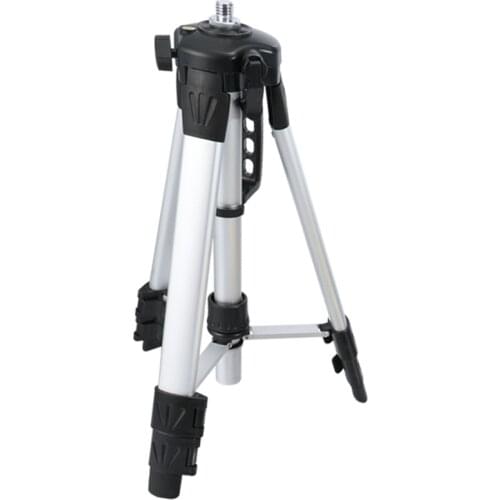 Laser Level Tripod Stand Horizontal Instrument Triangular Bracket 5/8 Screw Type Universal Light Weight Aluminum Alloy Tripod