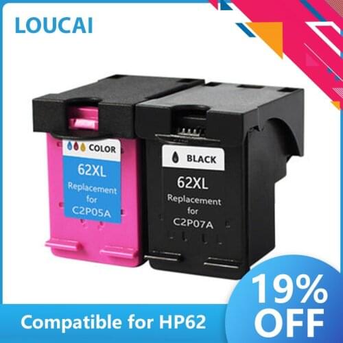 Compatible Ink Cartridges For HP 62 hp62 HP62 For HP Envy 5640 5660 7640 5540 5545 Officejet 5740 5743 5744 5745 printers