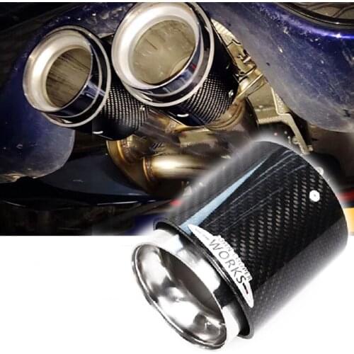 Carbon Good Quality Exhaust Muffler Tip For JCW MINI Cooper Countryman R50 R53 R55 R56 R57 R58 R59 R60 R61 S F54 F56 F57 F60