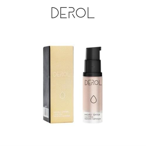 Face Luminizer Bronzer Highlighter Liquid Setting Spray Brighten Glow Shimmer Rose Gold Illuminator Highlight Cosmetics T1220