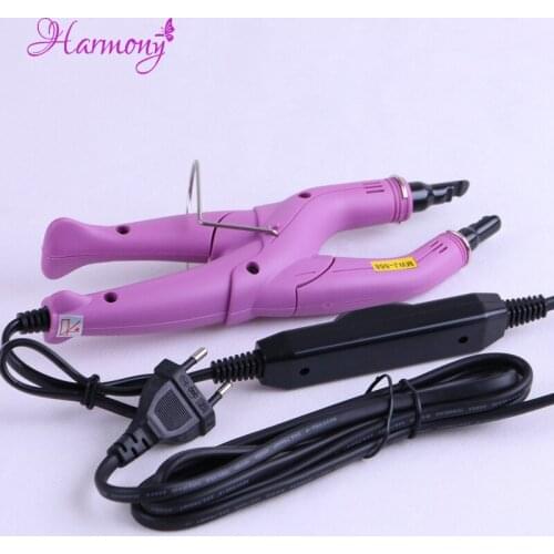 Pink color POP LOOF Hair Extension Iron for Fusion Keratin Hair Extensions Funsion connector for Bonding Hair Extensions