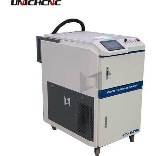 Fiber laser machine for metal model cleaning fast smooth cleaning