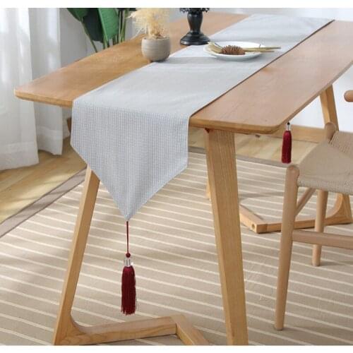 High end striped modern table runner table cloth cabinet cover bed runner cabinet cover home party festival decoration