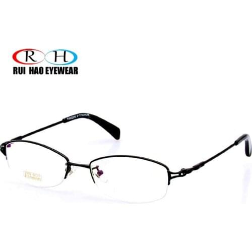 Brand Eyeglasses Frame Titanium Alloy Glasses Frame Women High elasticity Eyeglasses Frame Memory Spectacle Frames 33016