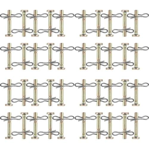 20 Sets of 40pcs Snowblower Shear Pin Cotter Pin Compatible for 714-04040 738-04124