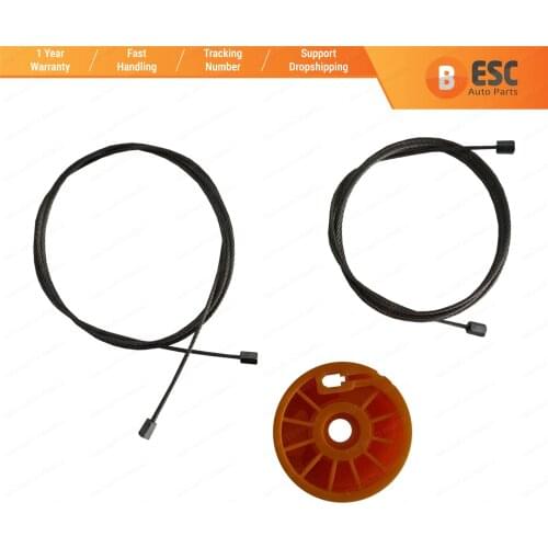 ESC EWR5338 Window Regulator Set Repair Front Right Door 9222 W9 for Peugeot 207 5-Door