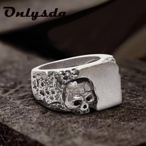 Cmaos Silver Rings For Men