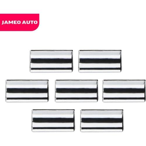 Jameo Auto ABS Chrome for Peugeot E-208 E 208 GT 2020 2021 Windows Lifter Buttons Decoration Cover Trim 7Pcs/Set Accessories