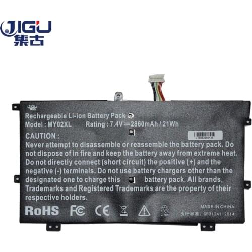 JIGU New Laptop Battery 21CP3/97/91 2ICP3/97/91 721896-2B1 421 HSTNN-DB5C DSB5C IB5C LB5C MY02XL TPN-Q127For HP 10-h010nr Tablet