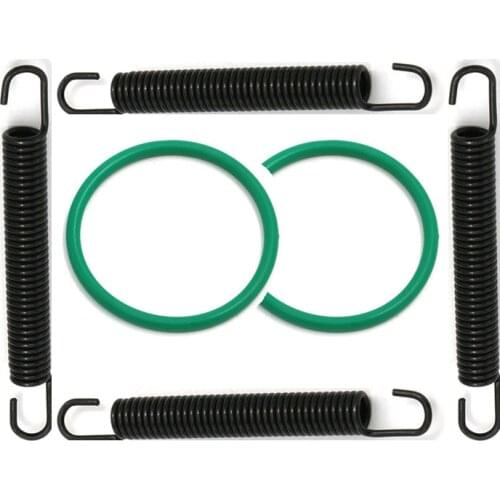 ATV Exhaust Pipe Spring Kit with O-rings for Yamaha Banshee 350 1987-2006 YFZ350 Exhaust Kit